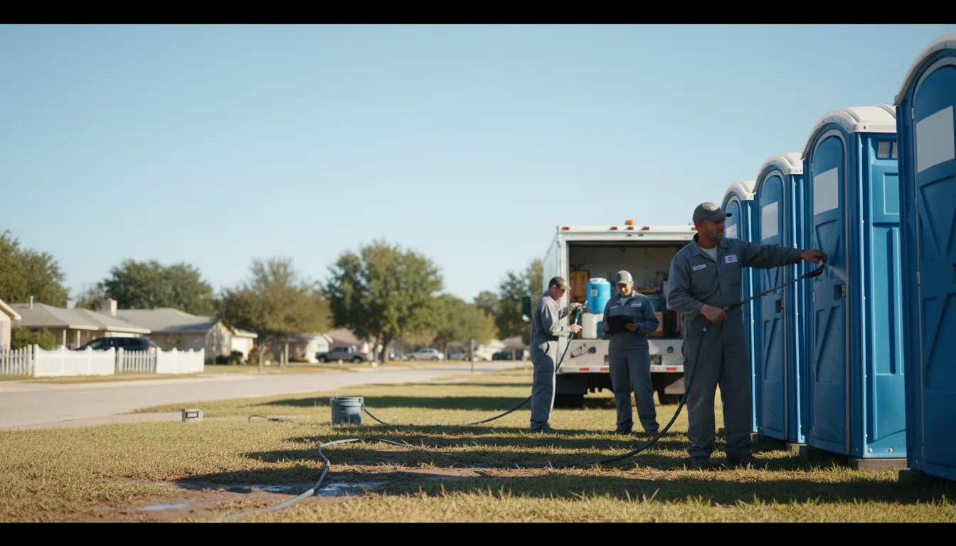 Long-Term Portable Toilet Rental in Burnet, TX near me